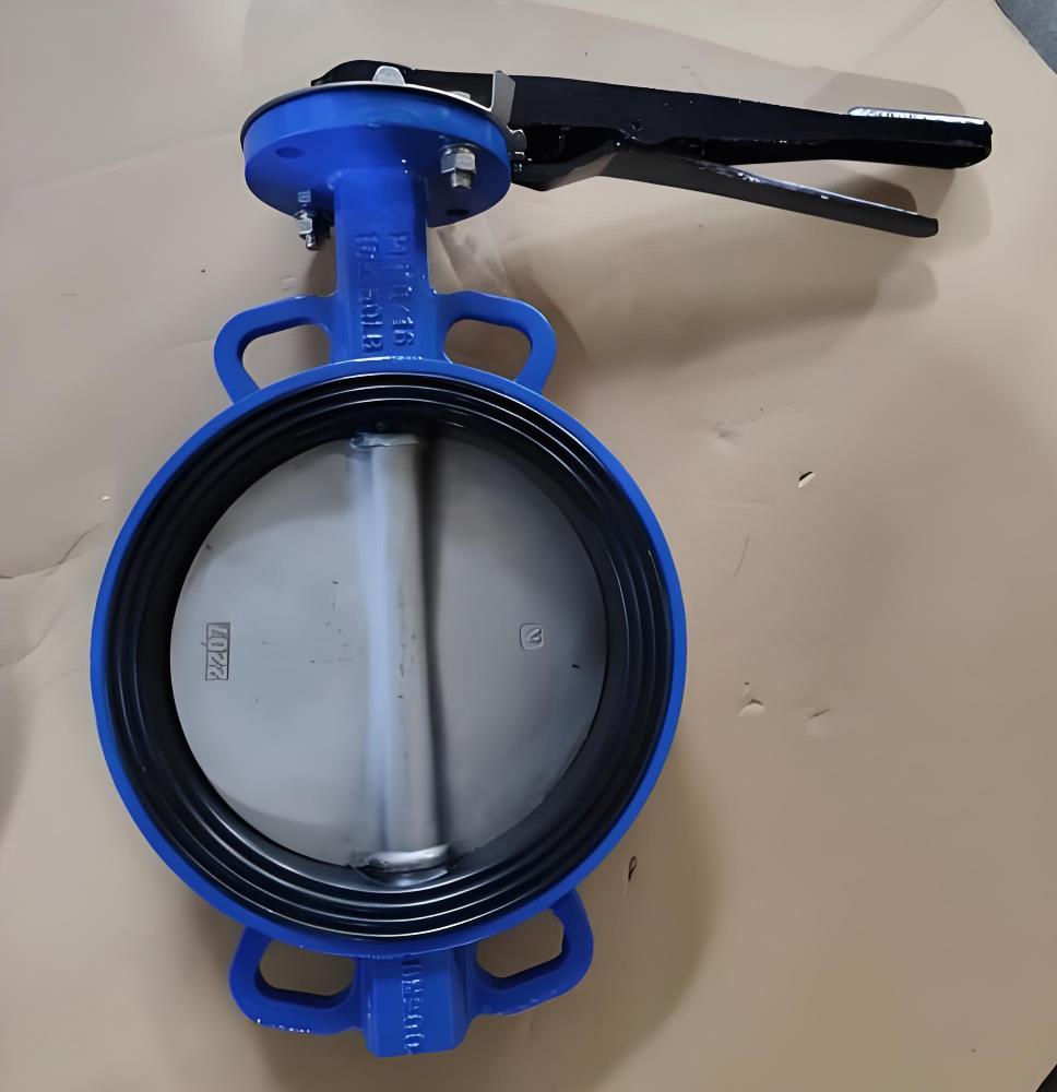 D71X/F手柄對夾式軟密封蝶閥