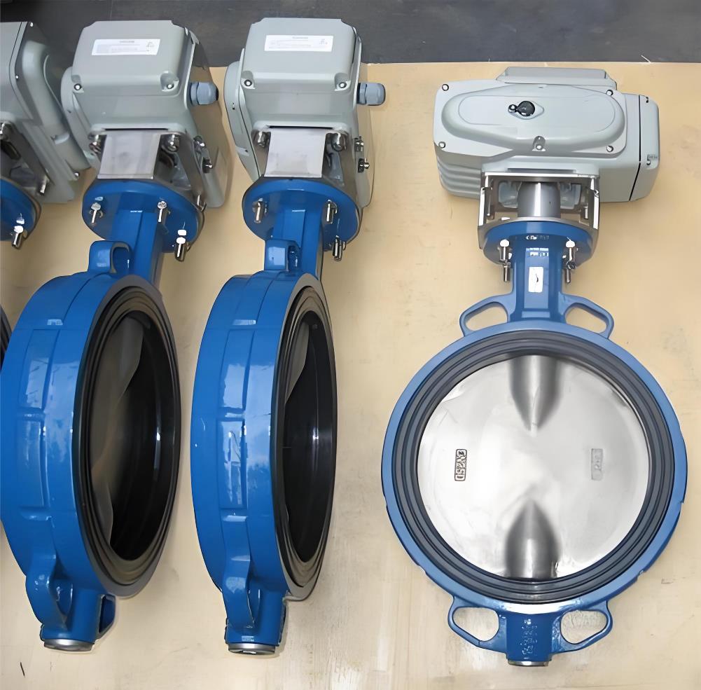 D971X電動對夾式軟密封蝶閥